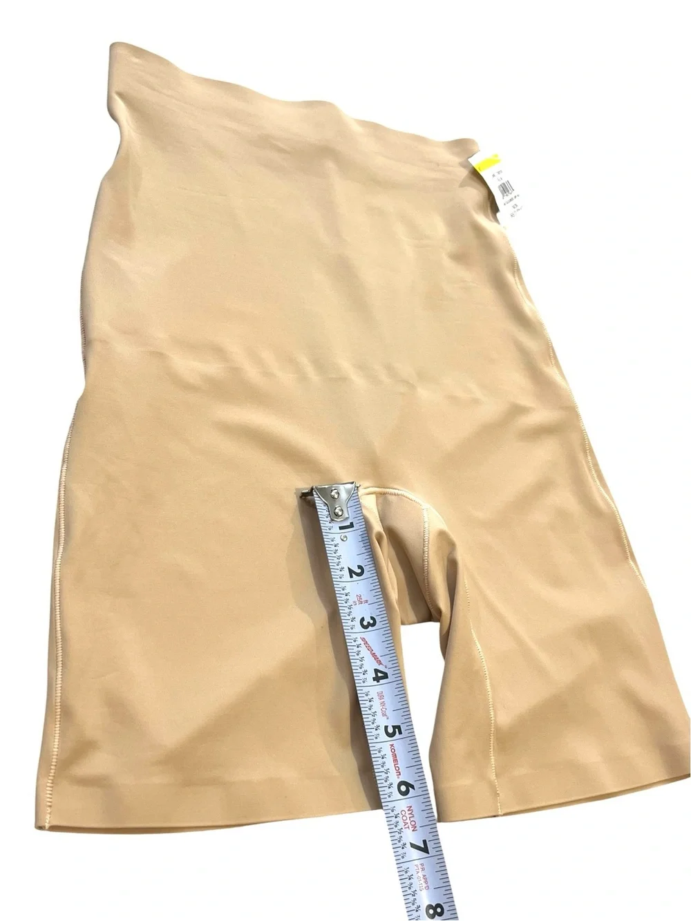 Skinnygirl Ultra Smooth Firm Control Mid-Thigh Shaper, Color Nude/Tan, Sz Small